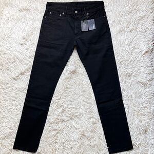 Buck Mason NWT Mens Maverick Slim Fit Black Jeans Size 34